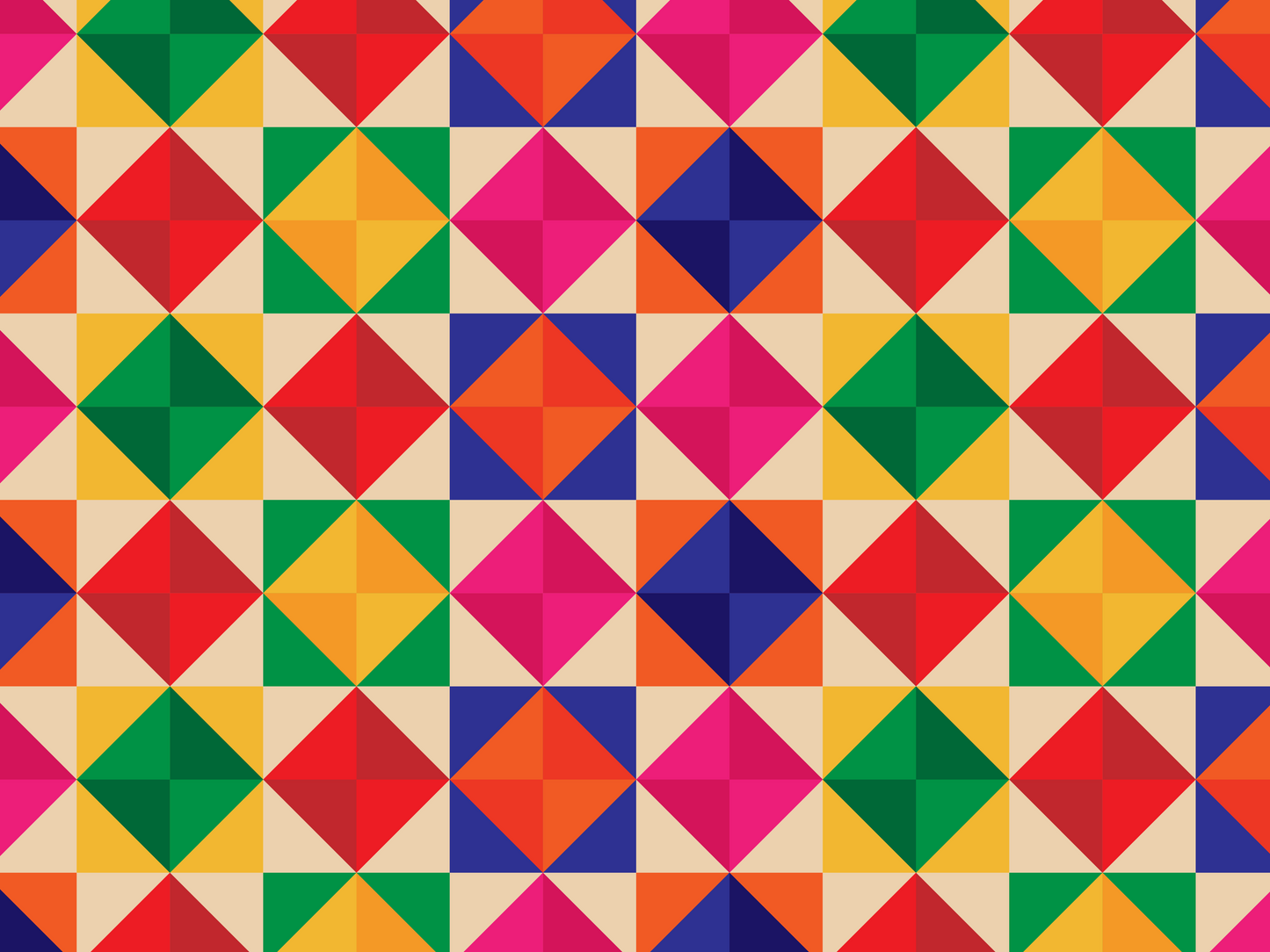 Phulkari Pattern (A) - Greeting Card