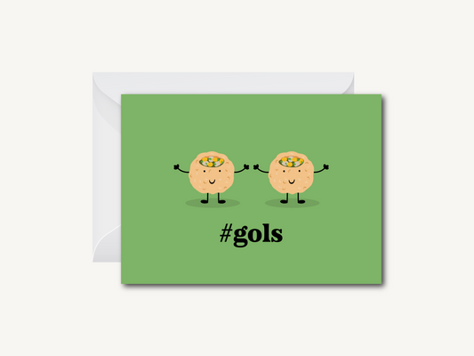 Gols - Greeting Card