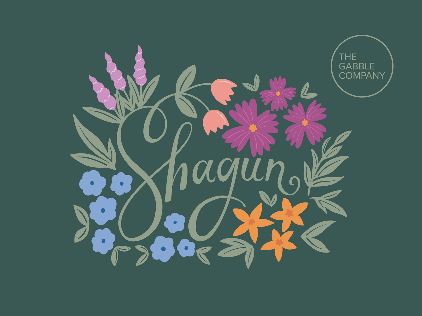 Floral Shagun - Greeting Card (Version B)