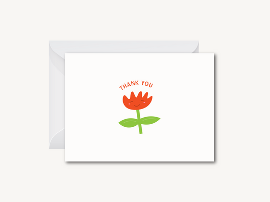 Thankful Flower - Greeting Card